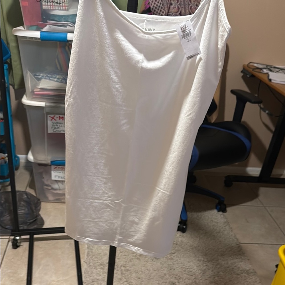White Tank Top Tall
